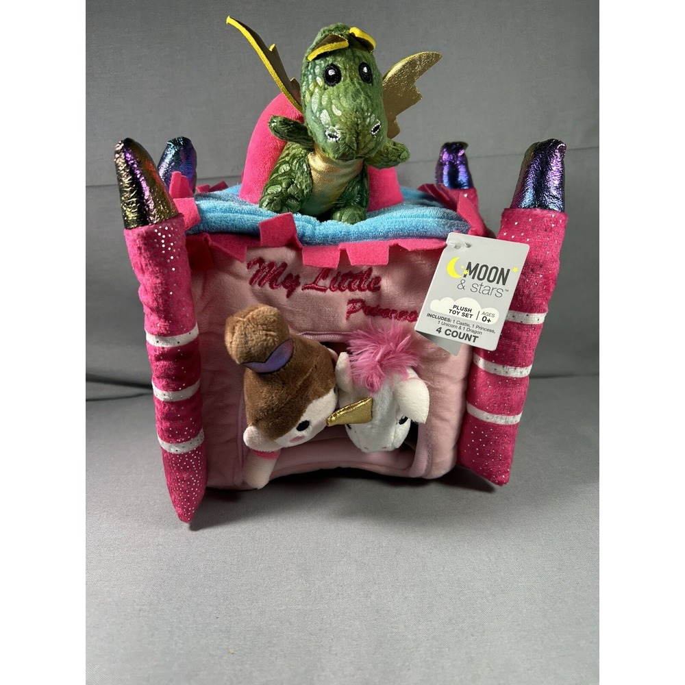 My Little Princess 4 piece‎ plush playset NWT